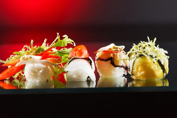 Läckra sushi — Stockfoto