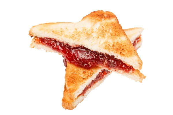 Jelly sandwich — Stock Photo, Image