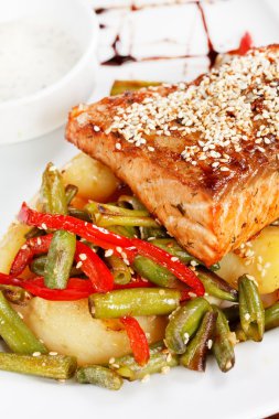 sebzeli balık biftek