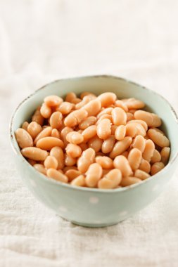 beyaz fasulye pişirilir