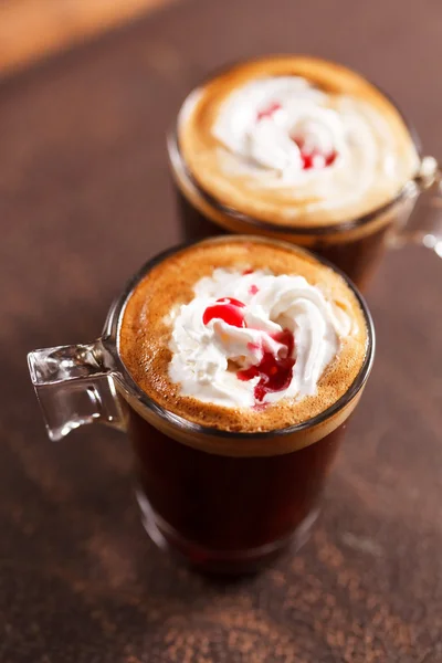 Kremalı kahve — Stok fotoğraf