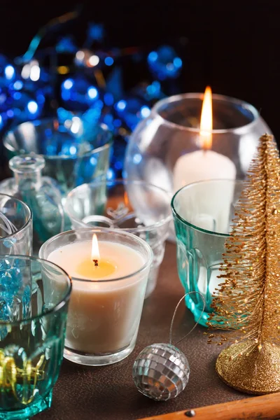 Christmas candles — Stock Photo, Image