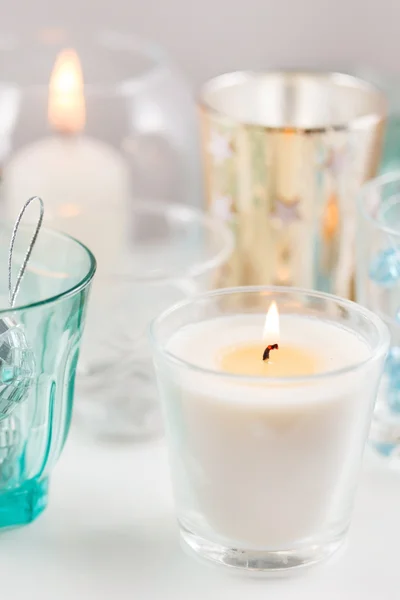 Christmas candles — Stock Photo, Image