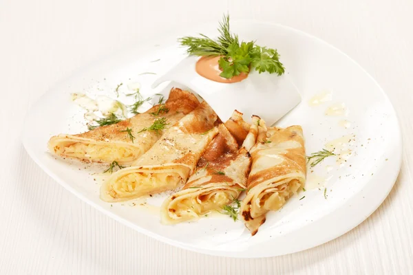 Crêpes au fromage — Photo