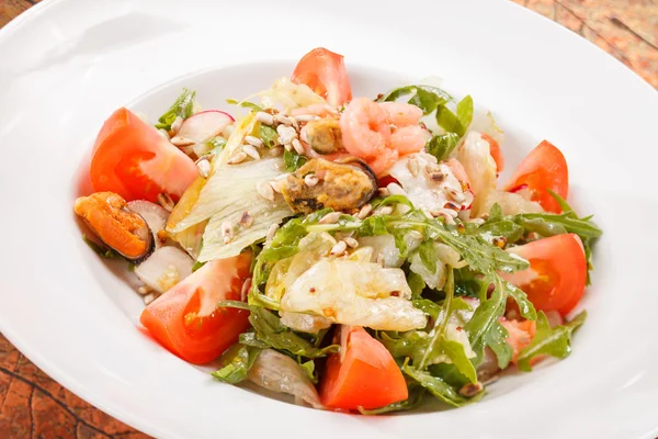 Seafood salad — Stock Photo, Image