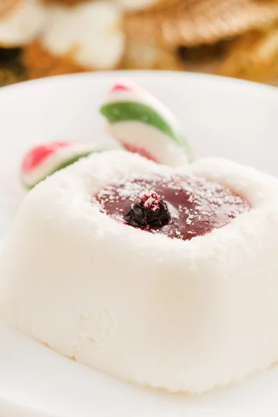 Postre de Navidad — Foto de Stock