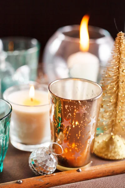 Christmas candles — Stock Photo, Image