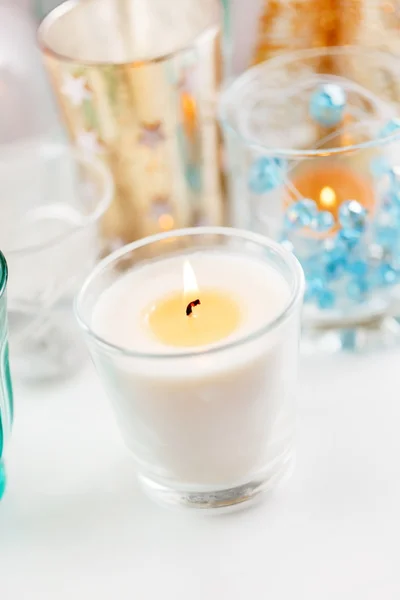 Christmas candles — Stock Photo, Image