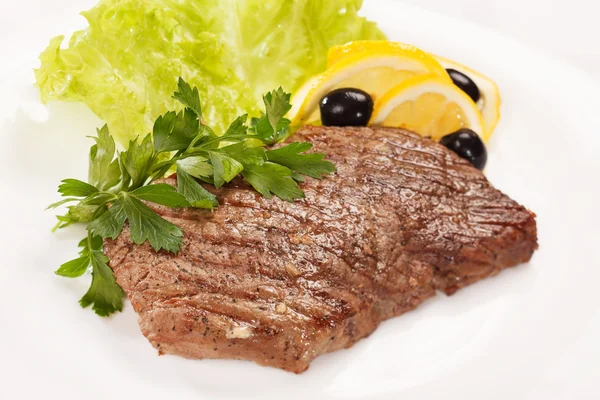 Grilovaný hovězí steak — Stock fotografie