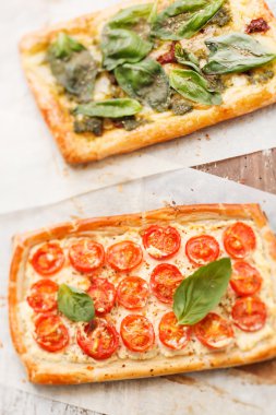 domates ve ricotta kiş