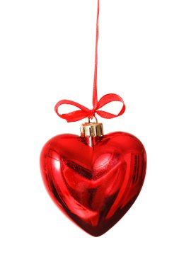 Şerit üzerindeki kırmızı kalp