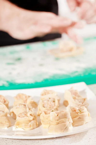 Chef at work — Stock Photo, Image