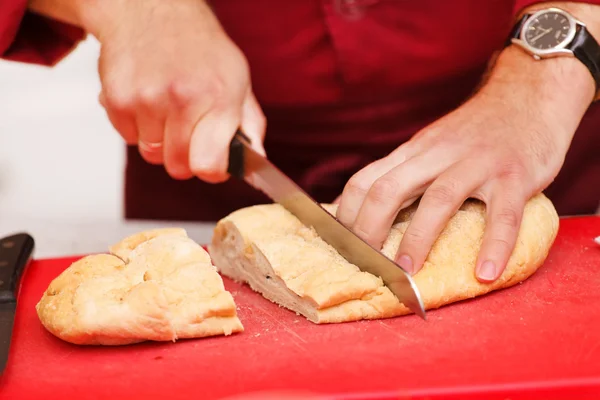 Chef iş başında — Stok fotoğraf