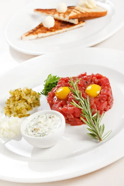 Tasty tartare — Stock Photo, Image