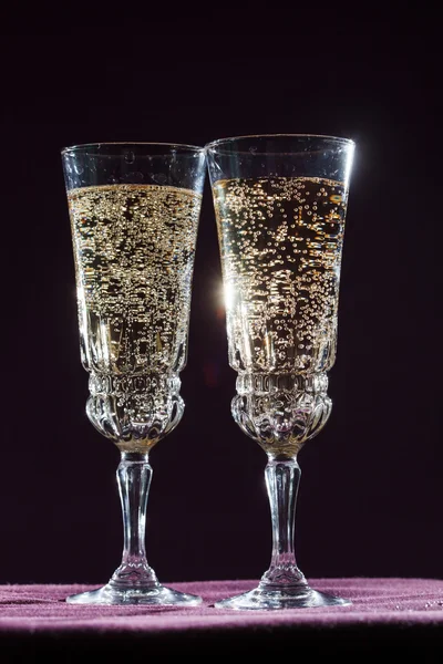 Glas champagne — Stockfoto