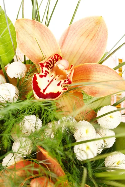 Bukiet z kolorowych kwiatów — Zdjęcie stockowe