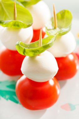 domates ve mozzarella