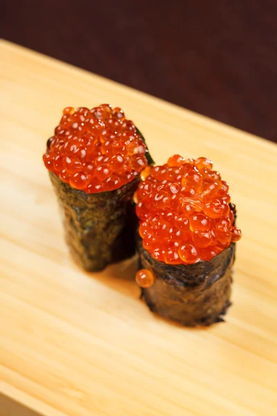 Sushi con caviar — Foto de Stock