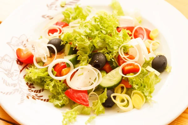 Grekisk sallad — Stockfoto