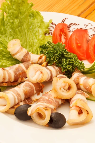 Rotoli di carne — Foto Stock