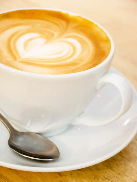 Kopp cappuccino — Stockfoto