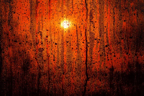Під час заходу сонця крапель — стокове фото