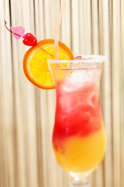 Cocktail with orange — Stock Photo, Image