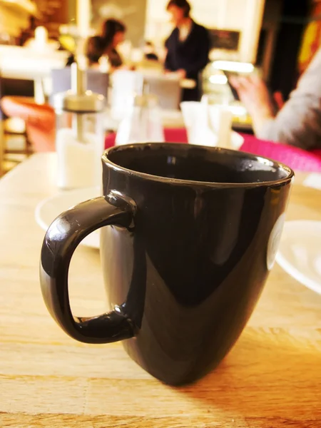 Koffie in café met — Stockfoto