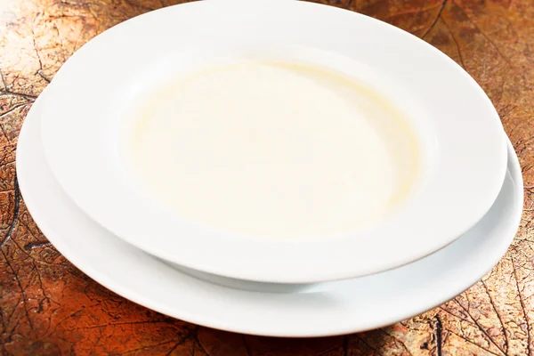 Sahnesuppe — Stockfoto