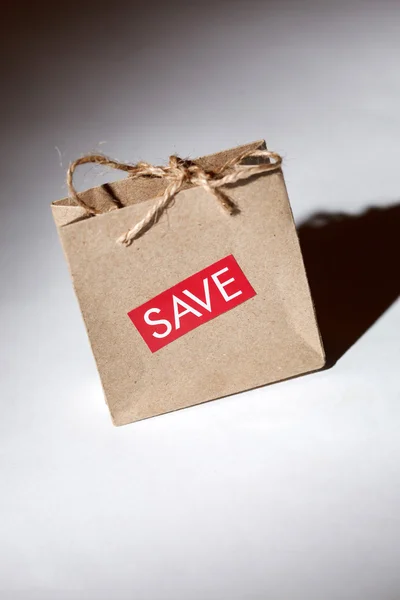 Paper shopping bag — Stock Photo, Image