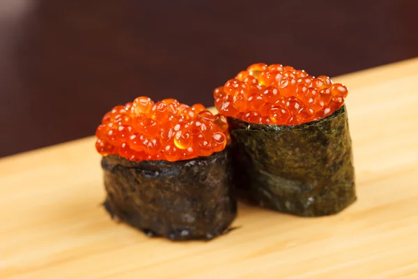 Sushi cu caviar — Fotografie, imagine de stoc
