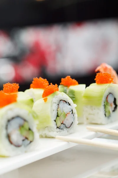 Leckeres Sushi — Stockfoto