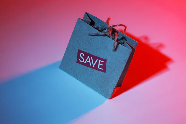 Paper shopping bag — Stock Photo, Image