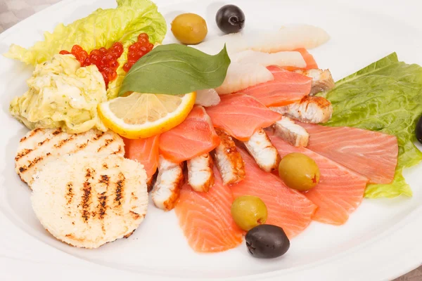 Antipasto di pesce — Foto Stock