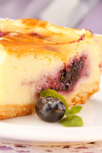 Tasty cheesecake — Stock Photo, Image