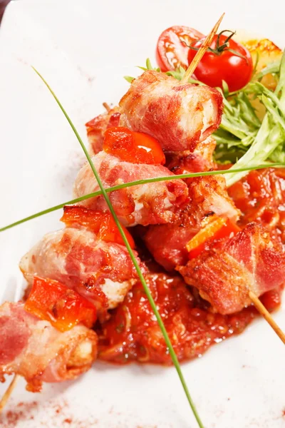 Gustoso kebab — Foto Stock