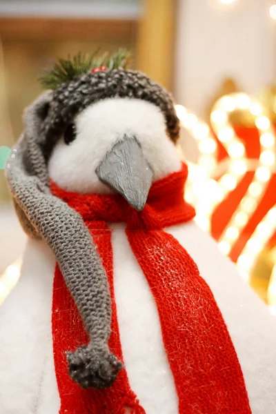 Pinguino di Natale — Foto Stock