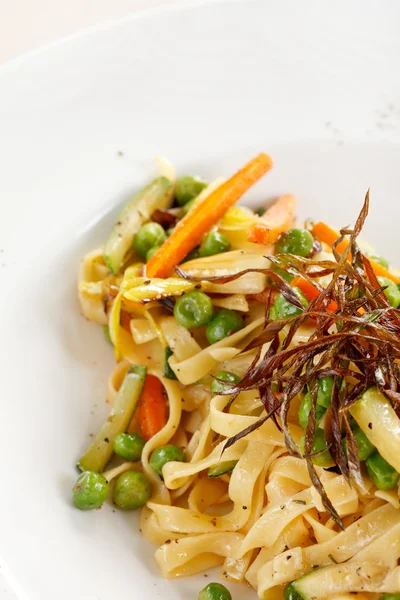 Pasta met groenten — Stockfoto