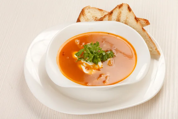 Gemüsesuppe — Stockfoto