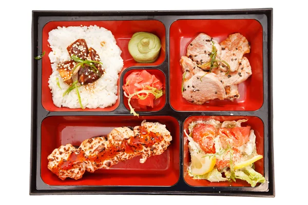 Bento Japonsko potravin — Stock fotografie