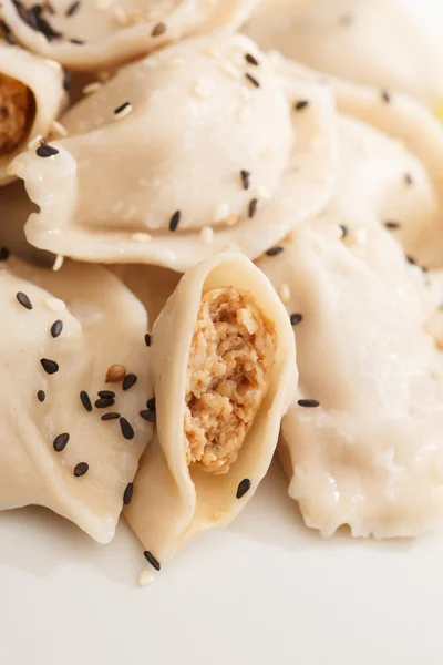 Kinesiska kött dumplings — Stockfoto