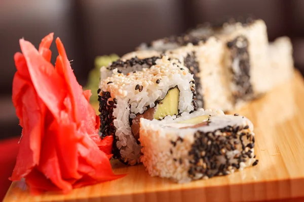 Läckra sushi — Stockfoto