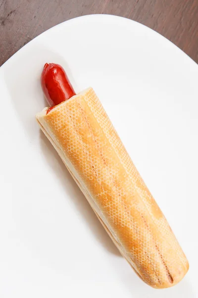 Amerikaanse hotdog — Stockfoto