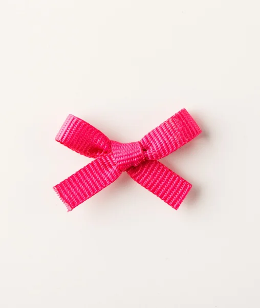 Fiocco regalo rosa — Foto Stock