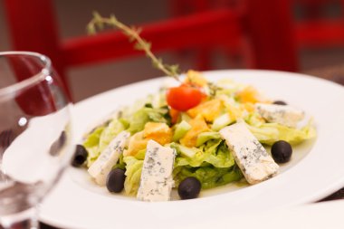 peynir ve portakal salatası