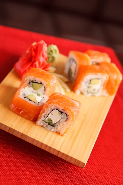 Läckra sushi — Stockfoto