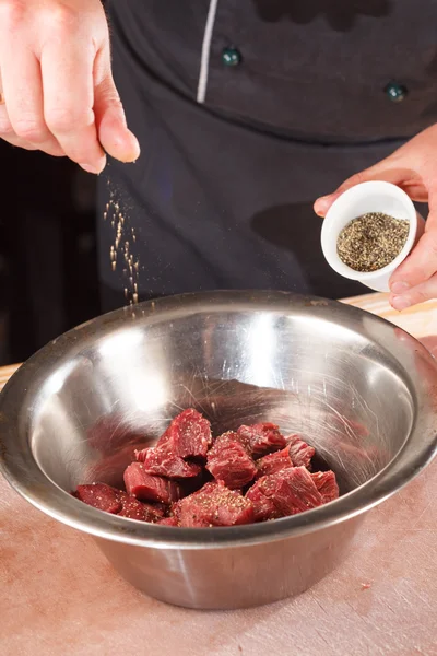 Chef at work — Stock Photo, Image