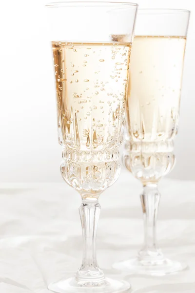 Flutes of champagne — Stock Photo, Image