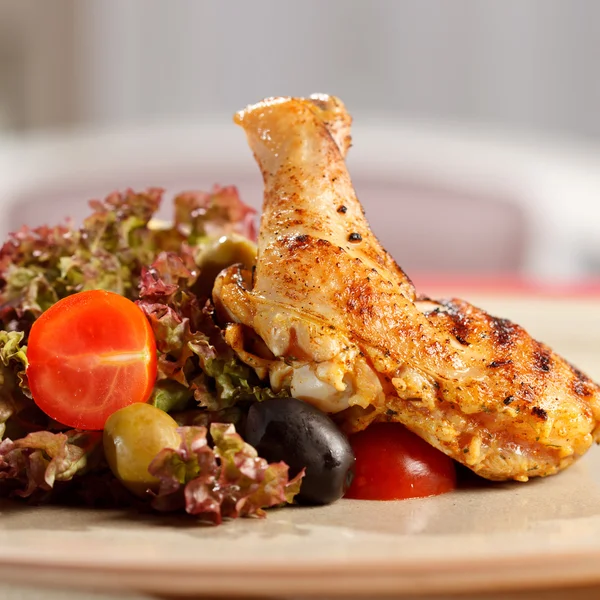 Pollo con verdure — Foto Stock