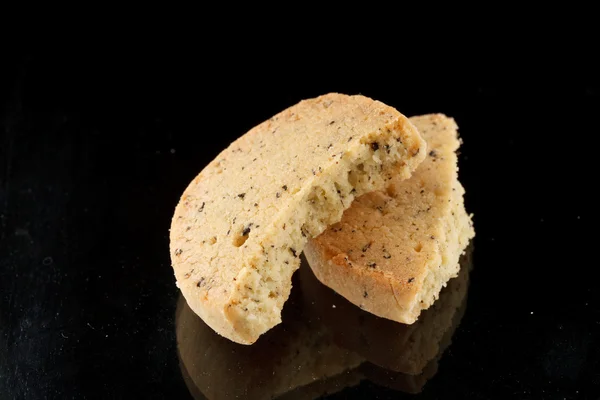 Galleta sabrosa con lavanda — Foto de Stock